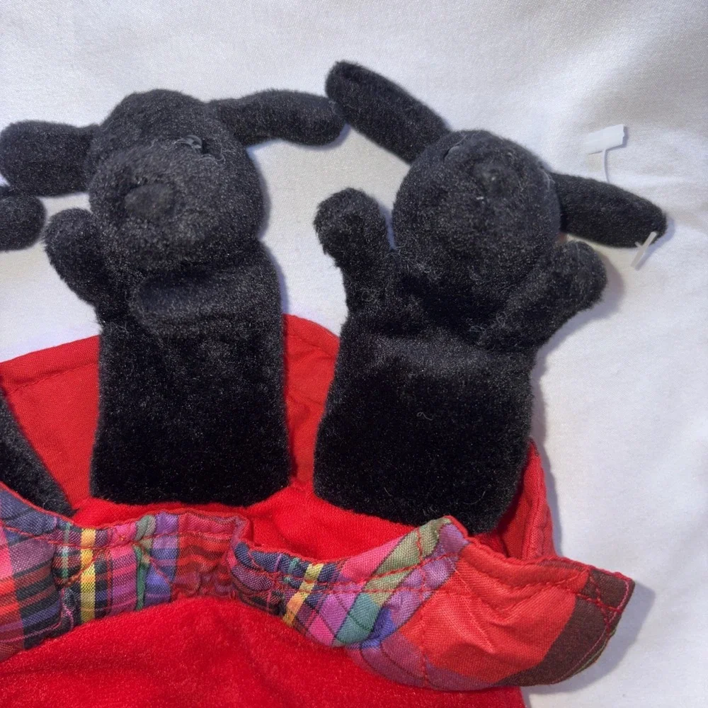 Puppet Pals the Dog Patch Finger Puppets 3 Lab‎ Puppies In A Basket/Bed